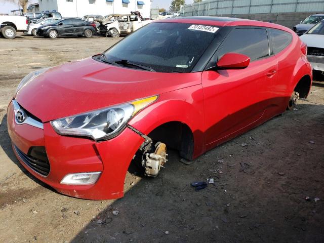 HYUNDAI VELOSTER 2016 with VIN KMHTC6ADXGU267735 - Photo from auction