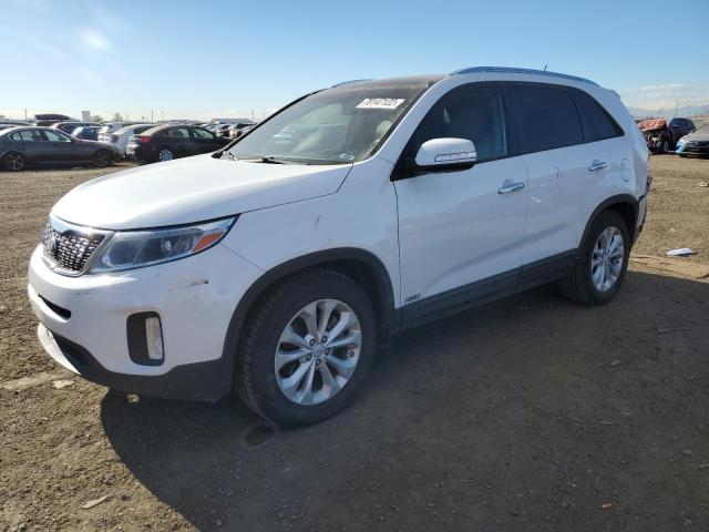 KIA SORENTO EX 2015 with VIN 5XYKUDA74FG656334 - Photo from auction