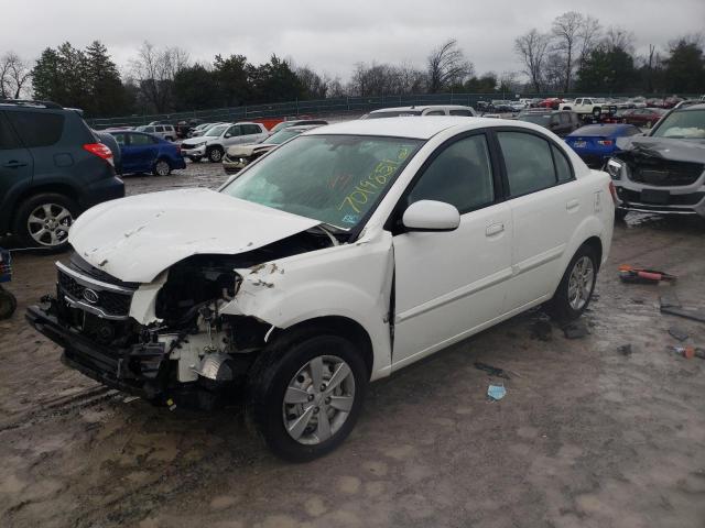 KIA RIO LX 2010 with VIN KNADH4A37A6618115 - Photo from auction