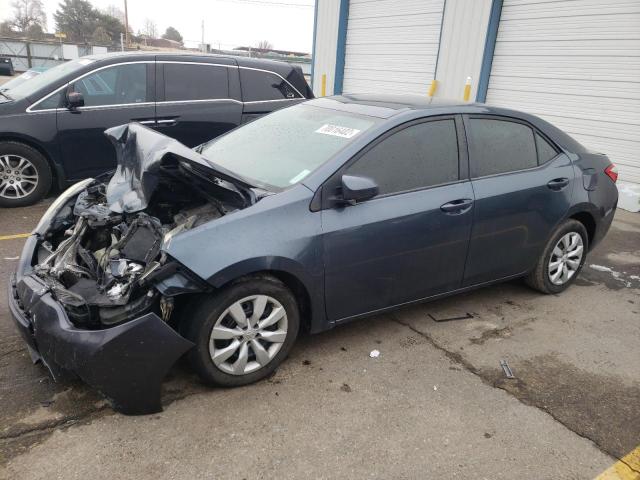 TOYOTA COROLLA L 2016 with VIN 2T1BURHE0GC489646 - Photo from auction