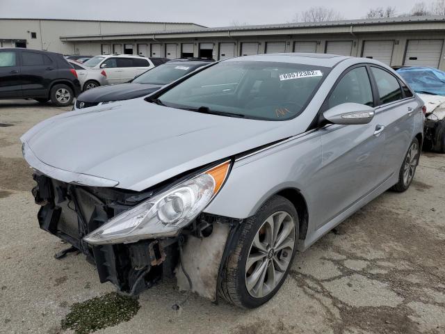 HYUNDAI SONATA SE 2014 with VIN 5NPEC4AC4EH855002 - Photo from auction