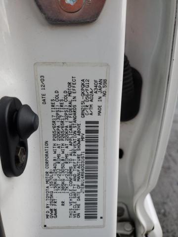 Photo 14 from auction – 2004 TOYOTA 4RUNNER SR with VIN JTEBU14R640031671
