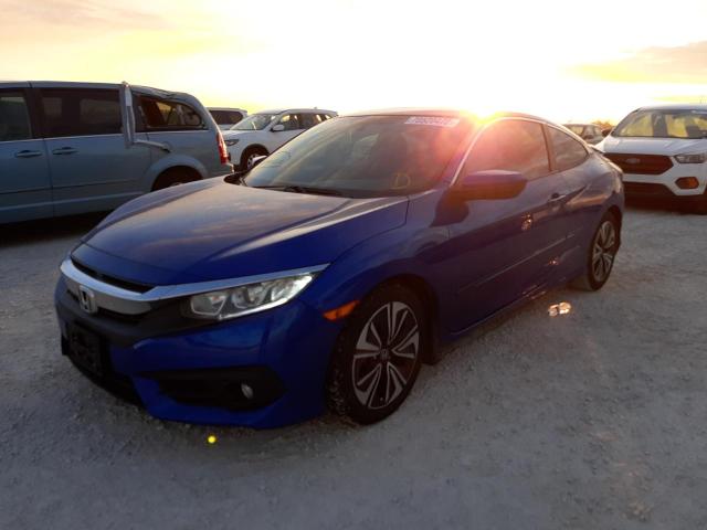 HONDA CIVIC EX 2016 with VIN 2HGFC3B38GH359677 - Photo from auction