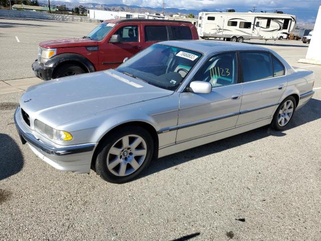 BMW 740IL 2001 with VIN WBAGH83441DP22390 - Photo from auction