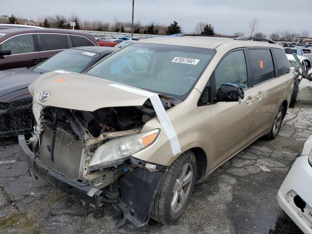 TOYOTA SIENNA LE 2013 with VIN 5TDKK3DCXDS368830 - Photo from auction