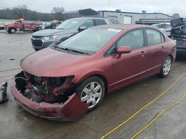 HONDA CIVIC LX 2010 with VIN 2HGFA1F52AH586246 - Photo from auction