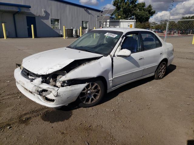 TOYOTA COROLLA CE 2002 with VIN 1NXBR12E02Z583920 - Photo from auction