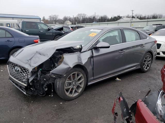 HYUNDAI SONATA LIM 2019 with VIN 5NPE34AB6KH771007 - Photo from auction