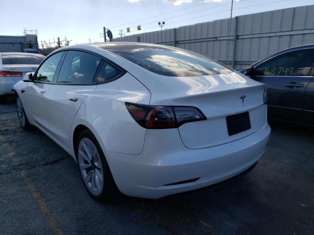 Photo 2 from auction – 2021 TESLA MODEL 3 with VIN 5YJ3E1EA4MF920064