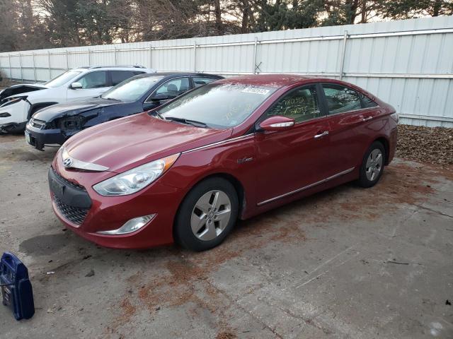 HYUNDAI SONATA HYB 2012 with VIN KMHEC4A4XCA056737 - Photo from auction