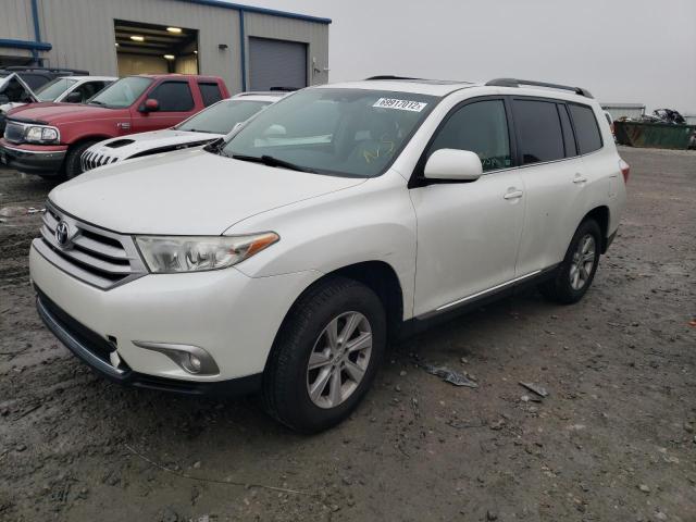 TOYOTA HIGHLANDER 2012 with VIN 5TDBK3EH0CS147374 - Photo from auction