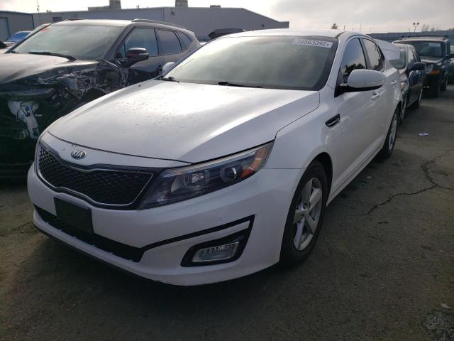 KIA OPTIMA LX 2015 with VIN KNAGM4A77F5556191 - Photo from auction