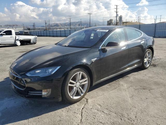 TESLA MODEL S 2014 with VIN 5YJSA1S10EFP59905 - Photo from auction