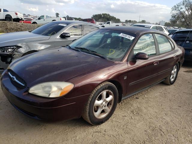 FORD TAURUS SES 2000 with VIN 1FAFP55S9YA277920 - Photo from auction