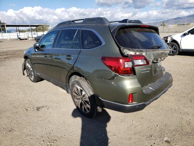 Photo 2 from auction – 2017 SUBARU OUTBACK 3. with VIN 4S4BSENC6H3268673