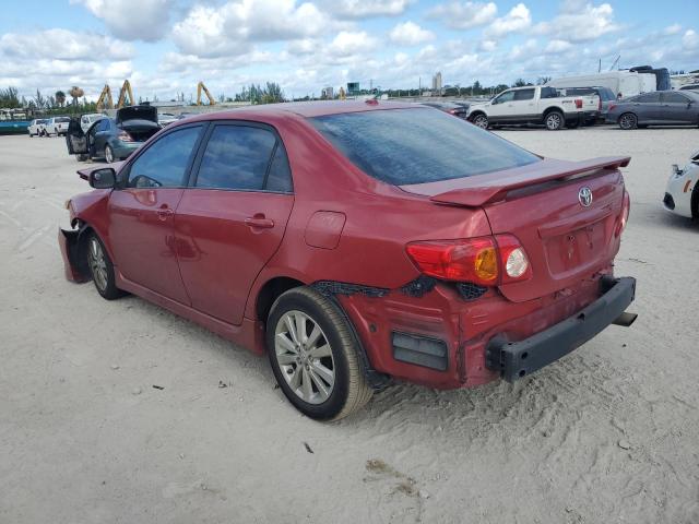 Photo 2 from auction – 2009 TOYOTA COROLLA BA with VIN 2T1BU40E79C080254