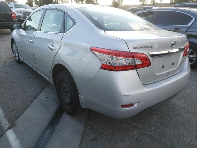 Photo 2 from auction – 2015 NISSAN SENTRA S with VIN 3N1AB7APXFL692415