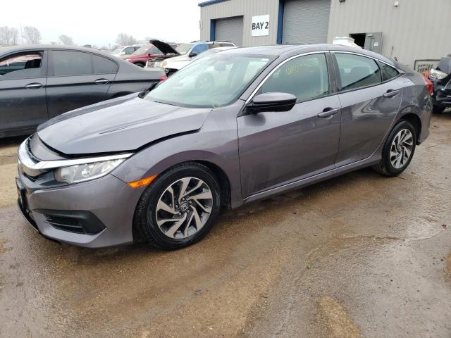 HONDA CIVIC EX 2017 with VIN 19XFC2F74HE070508 - Photo from auction