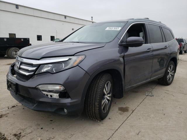 Photo 1 from auction – 2018 HONDA PILOT EXL with VIN 5FNYF6H51JB017705