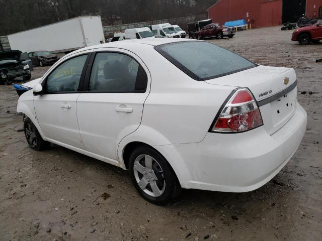 Photo 2 from auction – 2009 CHEVROLET AVEO LS with VIN KL1TD56E09B349833