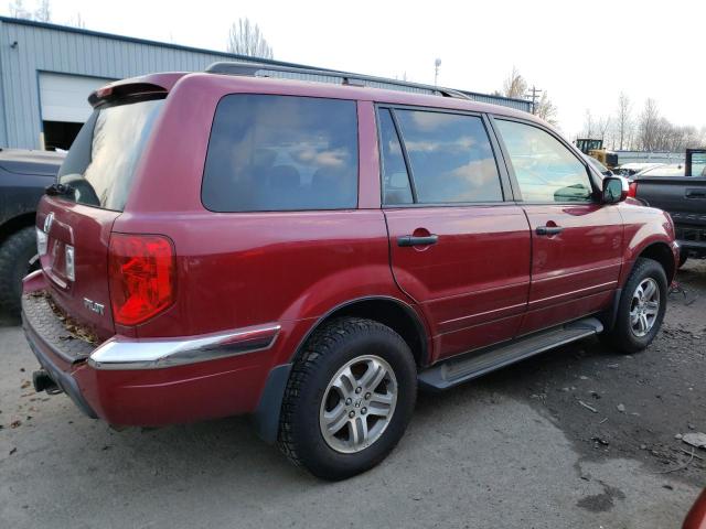 Photo 3 from auction – 2003 HONDA PILOT EXL with VIN 2HKYF18583H513866