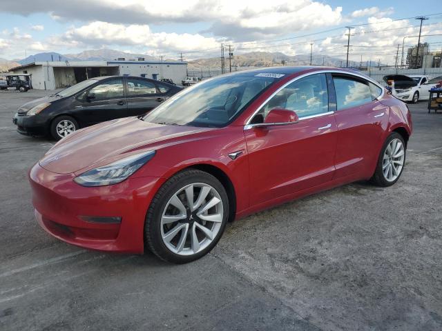 TESLA MODEL 3 2018 with VIN 5YJ3E1EB1JF099638 - Photo from auction