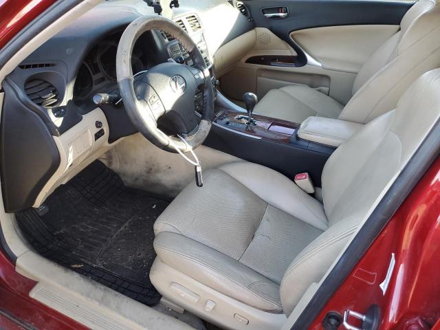 Photo 7 from auction – 2007 LEXUS IS 250 with VIN JTHBK262972048360
