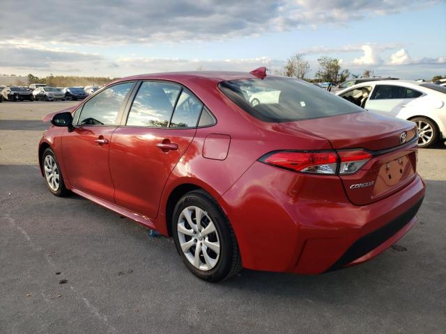 Photo 2 from auction – 2021 TOYOTA COROLLA LE with VIN 5YFEPMAE2MP257319