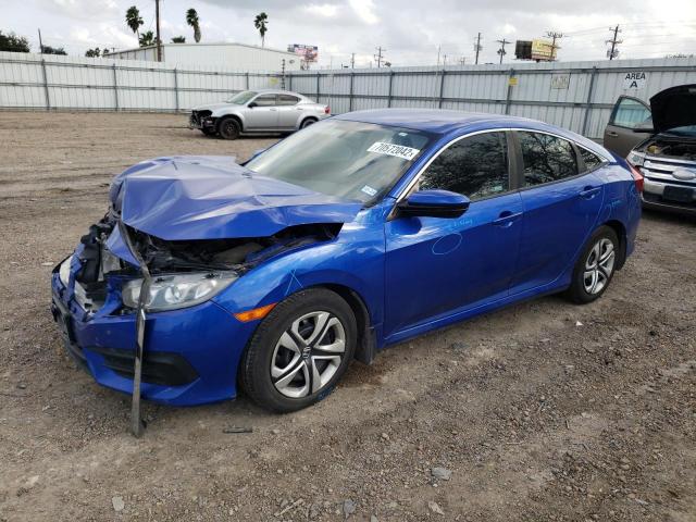 HONDA CIVIC LX 2018 with VIN 19XFC2F52JE020520 - Photo from auction