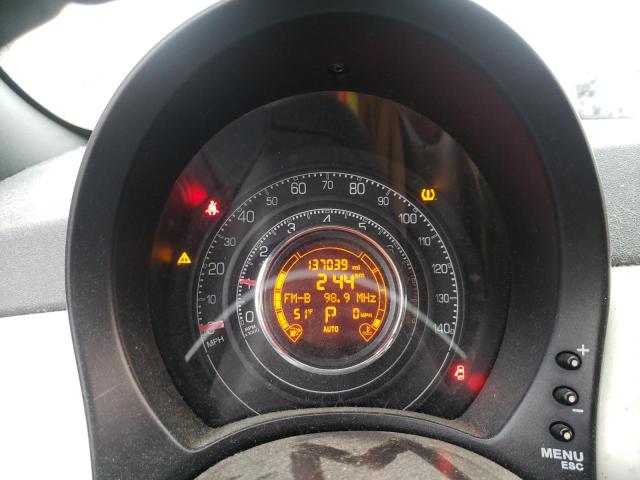 Photo 9 from auction – 2012 FIAT 500 SPORT with VIN 3C3CFFBR9CT126248