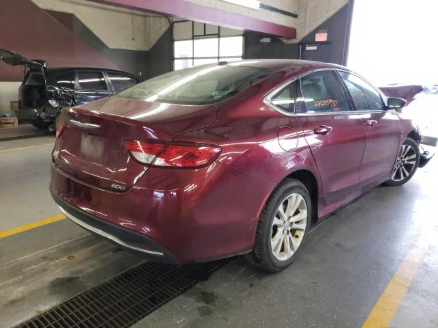 Photo 3 from auction – 2016 CHRYSLER 200 LIMITE with VIN 1C3CCCAB0GN127421