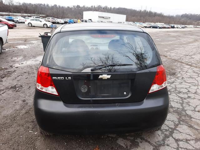 Photo 6 from auction – 2005 CHEVROLET AVEO BASE with VIN KL1TD62655B418952