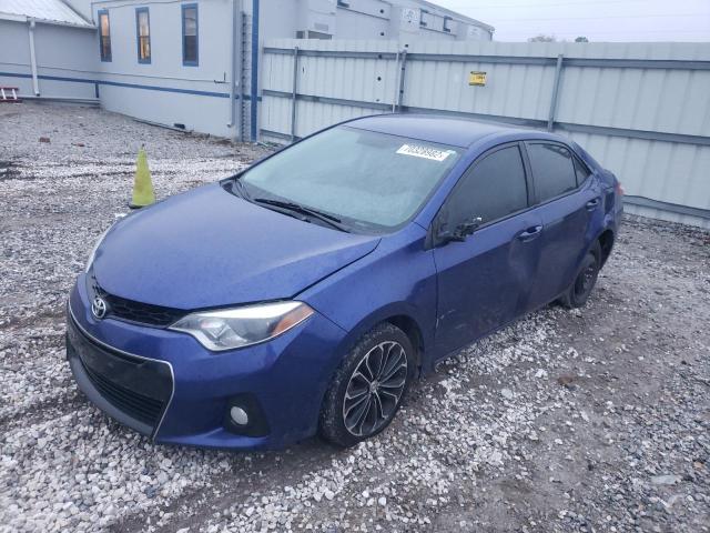 TOYOTA COROLLA L 2014 with VIN 5YFBURHE9EP027020 - Photo from auction