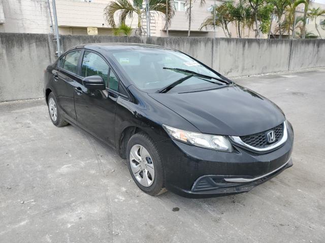 Photo 1 from auction – 2014 HONDA CIVIC LX with VIN 19XFB2F59EE013976