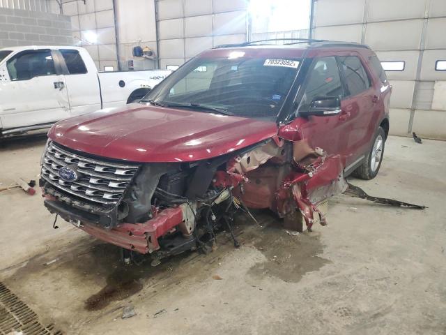 FORD EXPLORER X 2016 with VIN 1FM5K8D83GGC25962 - Photo from auction