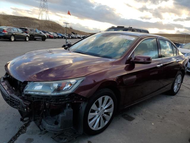 Photo 1 from auction – 2014 HONDA ACCORD EXL with VIN 1HGCR3F83EA033238
