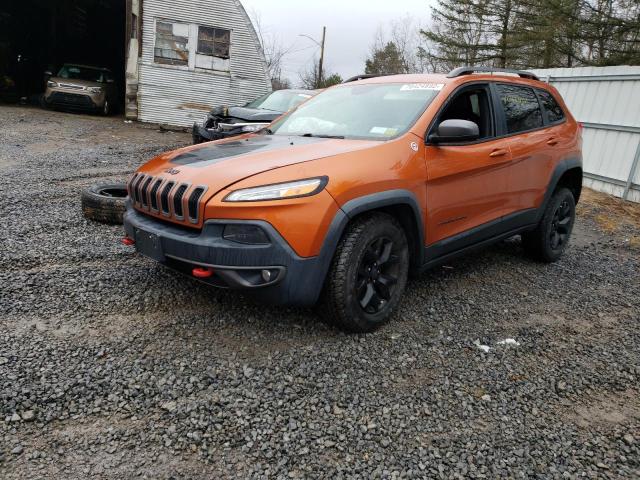 JEEP CHEROKEE T 2016 with VIN 1C4PJMBS7GW245158 - Photo from auction