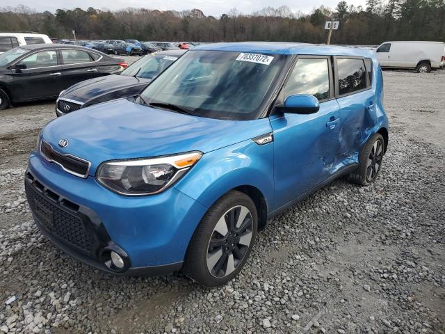 KIA SOUL + 2016 with VIN KNDJP3A59G7334055 - Photo from auction