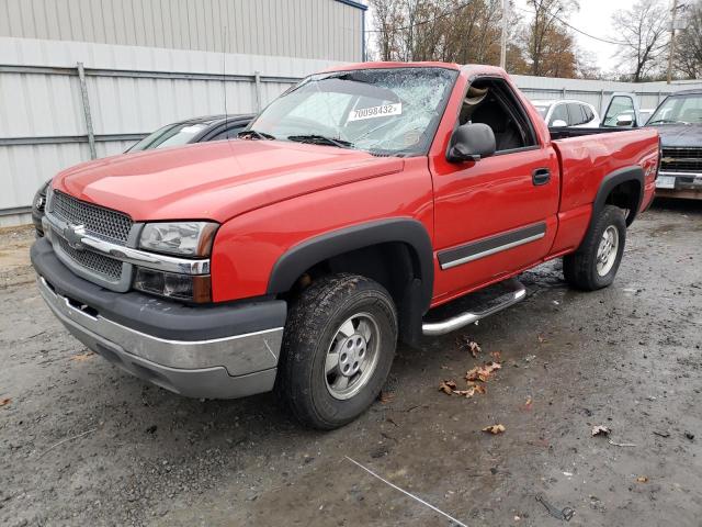 Photo 1 from auction – 2004 CHEVROLET SILVERADO with VIN 1GCEK14V54Z168178