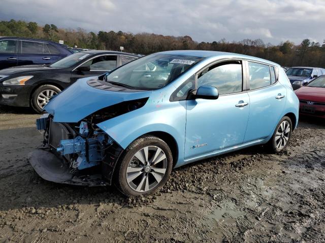 NISSAN LEAF S 2015 with VIN 1N4AZ0CPXFC328574 - Photo from auction