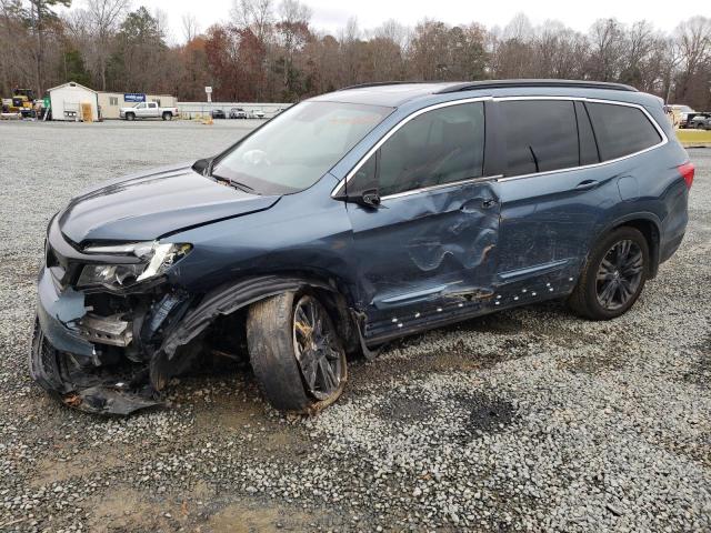 HONDA PILOT SE 2021 with VIN 5FNYF6H25MB083006 - Photo from auction