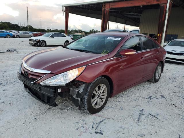 Photo 1 from auction – 2014 HYUNDAI SONATA GLS with VIN 5NPEB4AC8EH889110