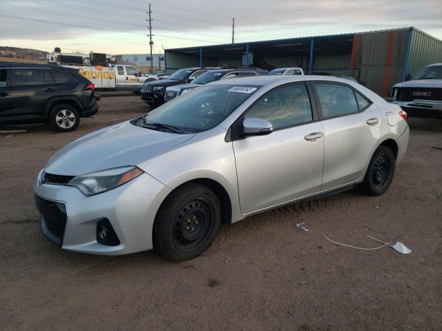 TOYOTA COROLLA L 2014 with VIN 5YFBURHE0EP138460 - Photo from auction