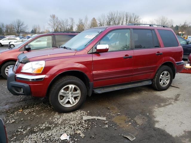 HONDA PILOT EXL 2003 with VIN 2HKYF18583H513866 - Photo from auction