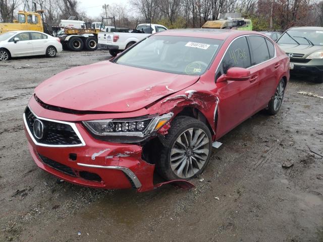 ACURA RLX TECH 2018 with VIN JH4KC1F56JC000303 - Photo from auction