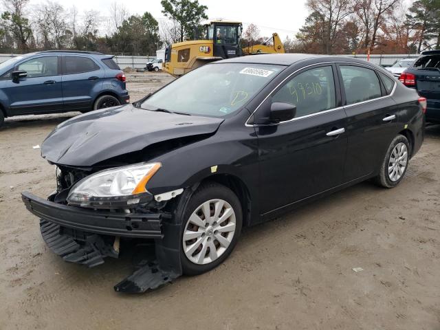 NISSAN SENTRA S 2015 with VIN 3N1AB7AP2FY283604 - Photo from auction