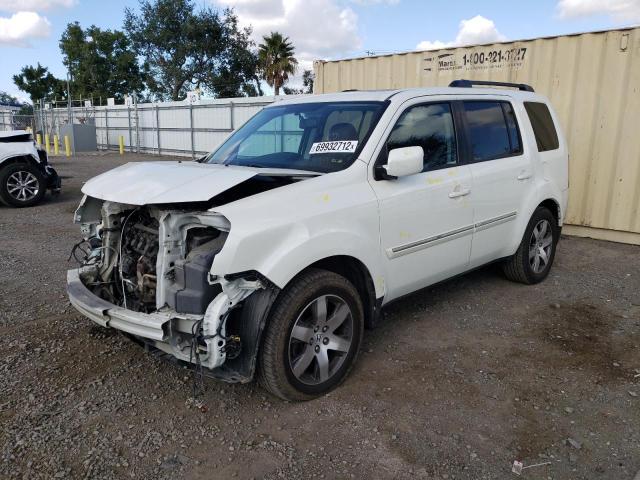 HONDA PILOT TOUR 2015 with VIN 5FNYF4H9XFB024683 - Photo from auction