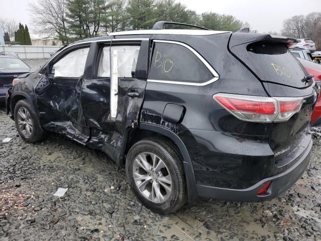 Photo 2 from auction – 2015 TOYOTA HIGHLANDER with VIN 5TDJKRFH8FS142053