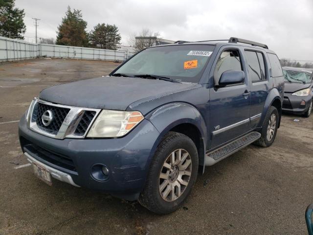 NISSAN PATHFINDER 2008 with VIN 5N1BR18A28C628018 - Photo from auction