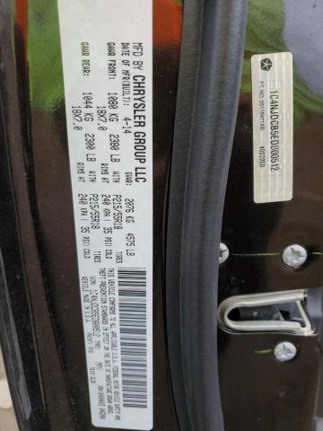 Photo 14 from auction – 2014 JEEP COMPASS LI with VIN 1C4NJDCB5ED800512